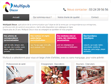 Tablet Screenshot of multipub.fr